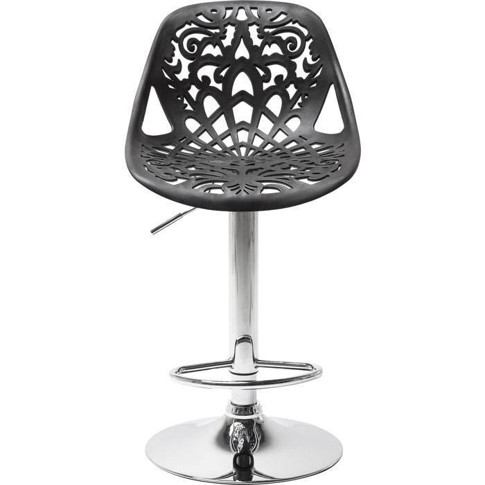 Bar Stool Ornament Black
