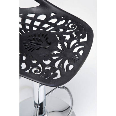 Bar Stool Ornament Black