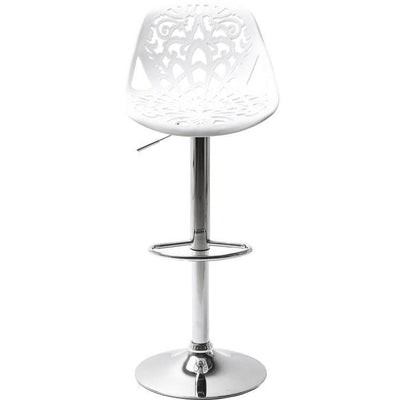 Bar Stool Ornament White