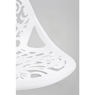 Bar Stool Ornament White