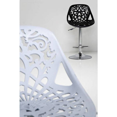 Bar Stool Ornament White
