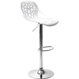 Bar Stool Ornament White