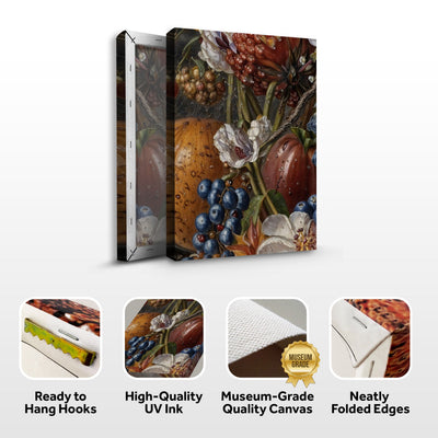 Canvas Print: "Baroque Bounty II" by Tailored Canvases - product image 5 for Resin Society