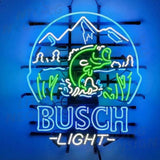 Fishing Bass Fish&Busch Light Neon Signs by Neon Signs Land - main product image for Resin Society