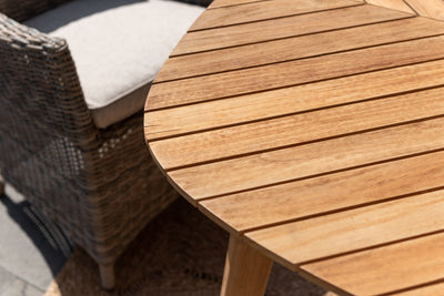 Jade Square Teak Small Table by LifestyleGarden US - product image 3 for Resin Society