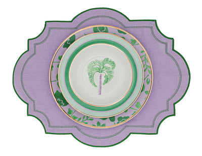 Bernadette Palm Soup Bowl - Set of 4 (+1 Bonus Bowl) by Ro'Table - product image 4 for Resin Society