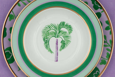 Bernadette Palm Soup Bowl - Set of 4 (+1 Bonus Bowl) by Ro'Table - product image 5 for Resin Society