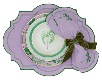 Bernadette Palm Soup Bowl - Set of 4 (+1 Bonus Bowl) by Ro'Table - product image 6 for Resin Society