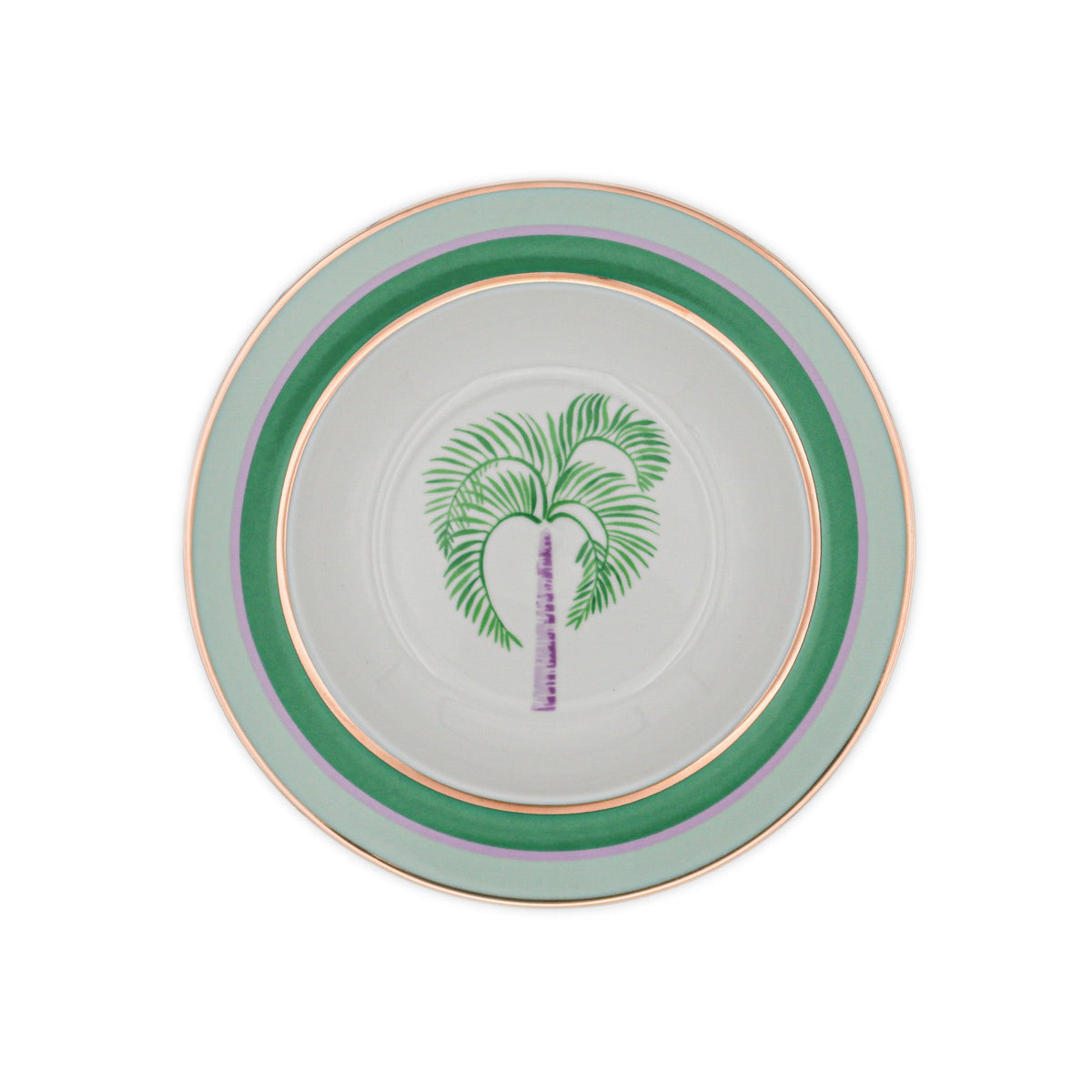 Bernadette Palm Soup Bowl - Set of 4 (+1 Bonus Bowl) by Ro'Table - product image 7 for Resin Society