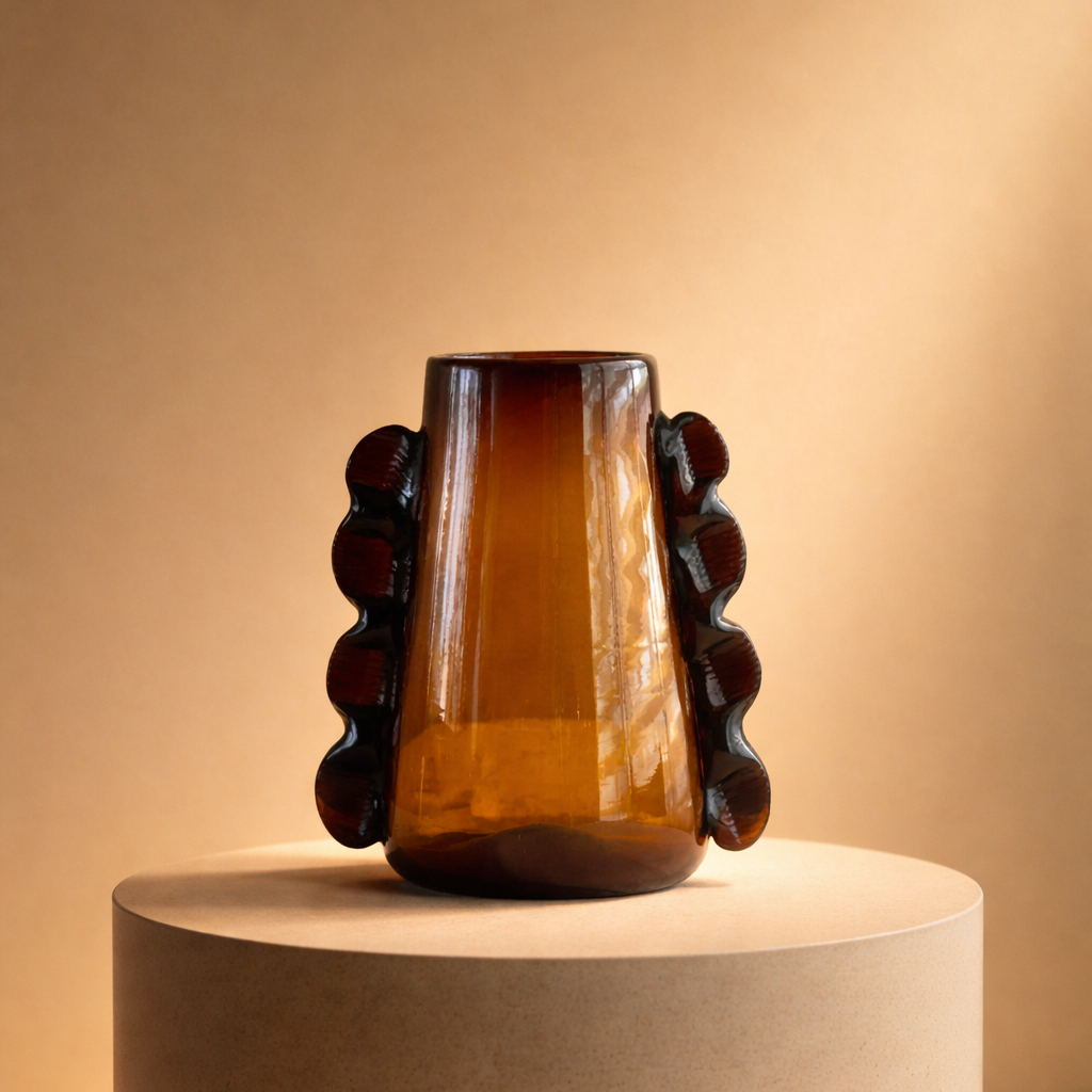 Betta Vase Amber by MESO