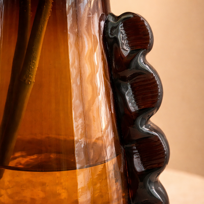 Betta Vase Amber by MESO
