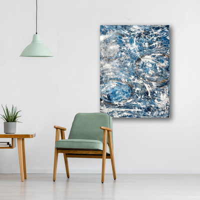 Big Blue Artist Enhanced Canvas Print by John Beard Collection - product image 3 for Resin Society