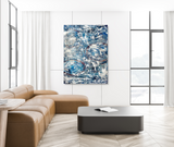 Big Blue Artist Enhanced Canvas Print by John Beard Collection - product image 2 for Resin Society