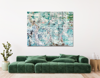 Big Green Artist Enhanced Canvas Print by John Beard Collection - product image 4 for Resin Society