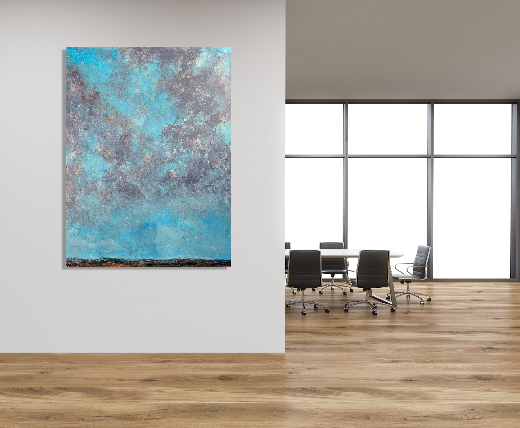 Big Sky Artist Enhanced Canvas Print by John Beard Collection - product image 3 for Resin Society