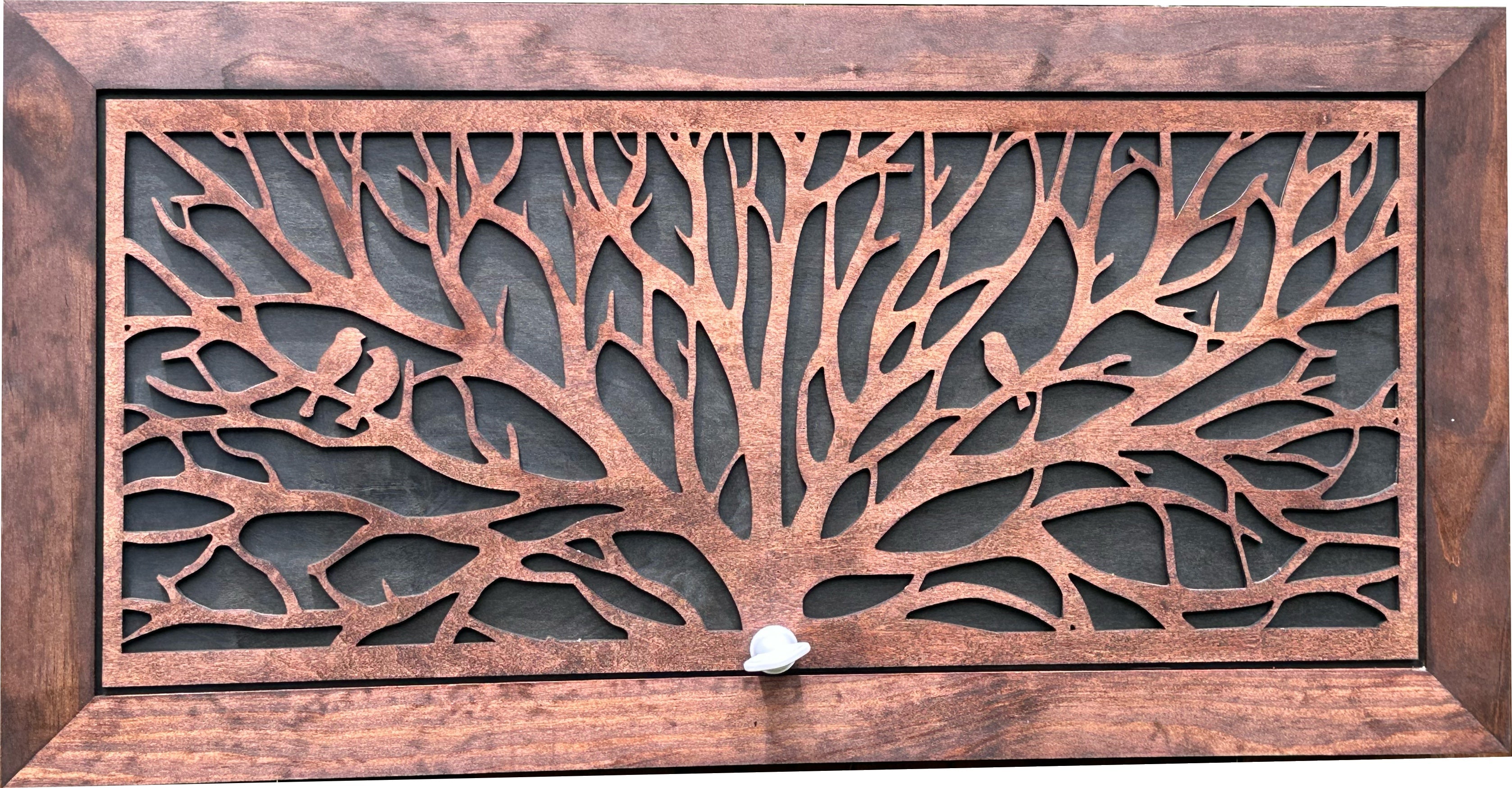 Birds in a Tree Large Gun Concealment Decor by Bellewood Designs - product image 10 for Resin Society