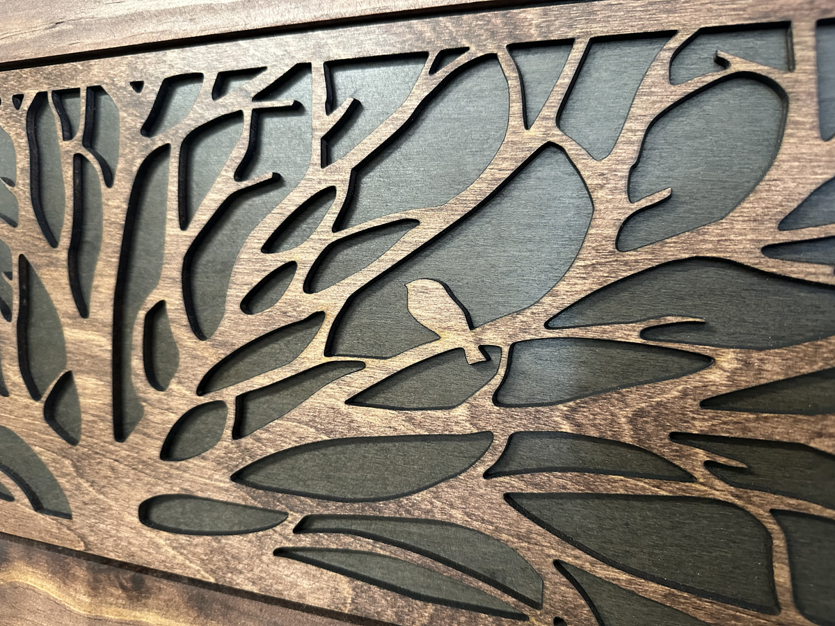 Birds in a Tree Large Gun Concealment Coat Rack by Bellewood Designs - product image 17 for Resin Society