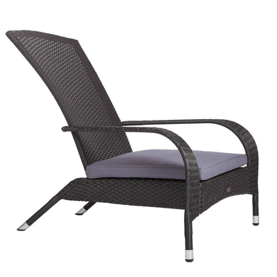 Black Coconino Wicker Chair