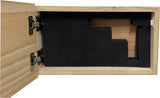 American Flag Decorative & Secure Wall-Mounted Gun Cabinet (Black) by Bellewood Designs - product image 7 for Resin Society