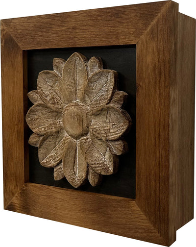 Wild Flower Hidden Gun Storage Wall Decor by Bellewood Designs - product image 13 for Resin Society