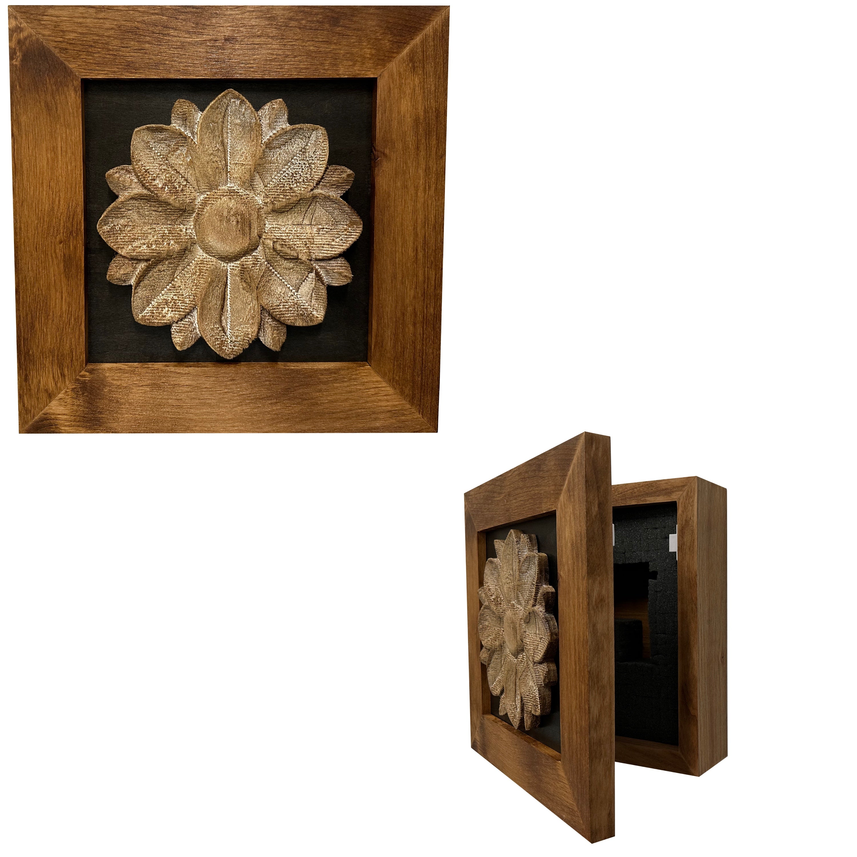 Wild Flower Hidden Gun Storage Wall Decor by Bellewood Designs - product image 8 for Resin Society