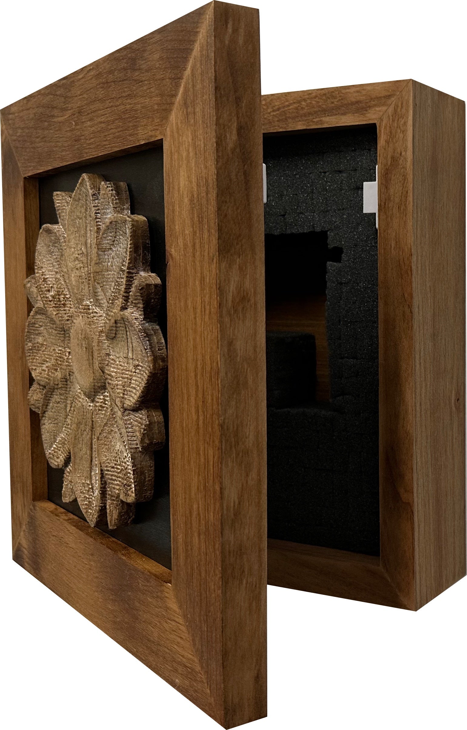 Wild Flower Hidden Gun Storage Wall Decor by Bellewood Designs - product image 11 for Resin Society