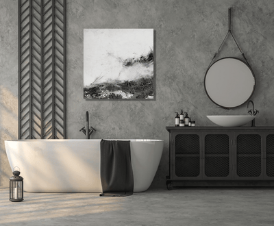 Black and Gray II Artist Enhanced Canvas Print by John Beard Collection - product image 3 for Resin Society