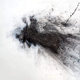 Black and Gray IV Artist Enhanced Canvas Print by John Beard Collection - main product image for Resin Society