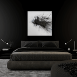 Black and Gray IV Artist Enhanced Canvas Print by John Beard Collection - product image 4 for Resin Society