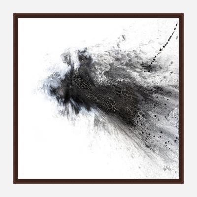 Black and Gray IV Artist Enhanced Canvas Print by John Beard Collection - product image 6 for Resin Society