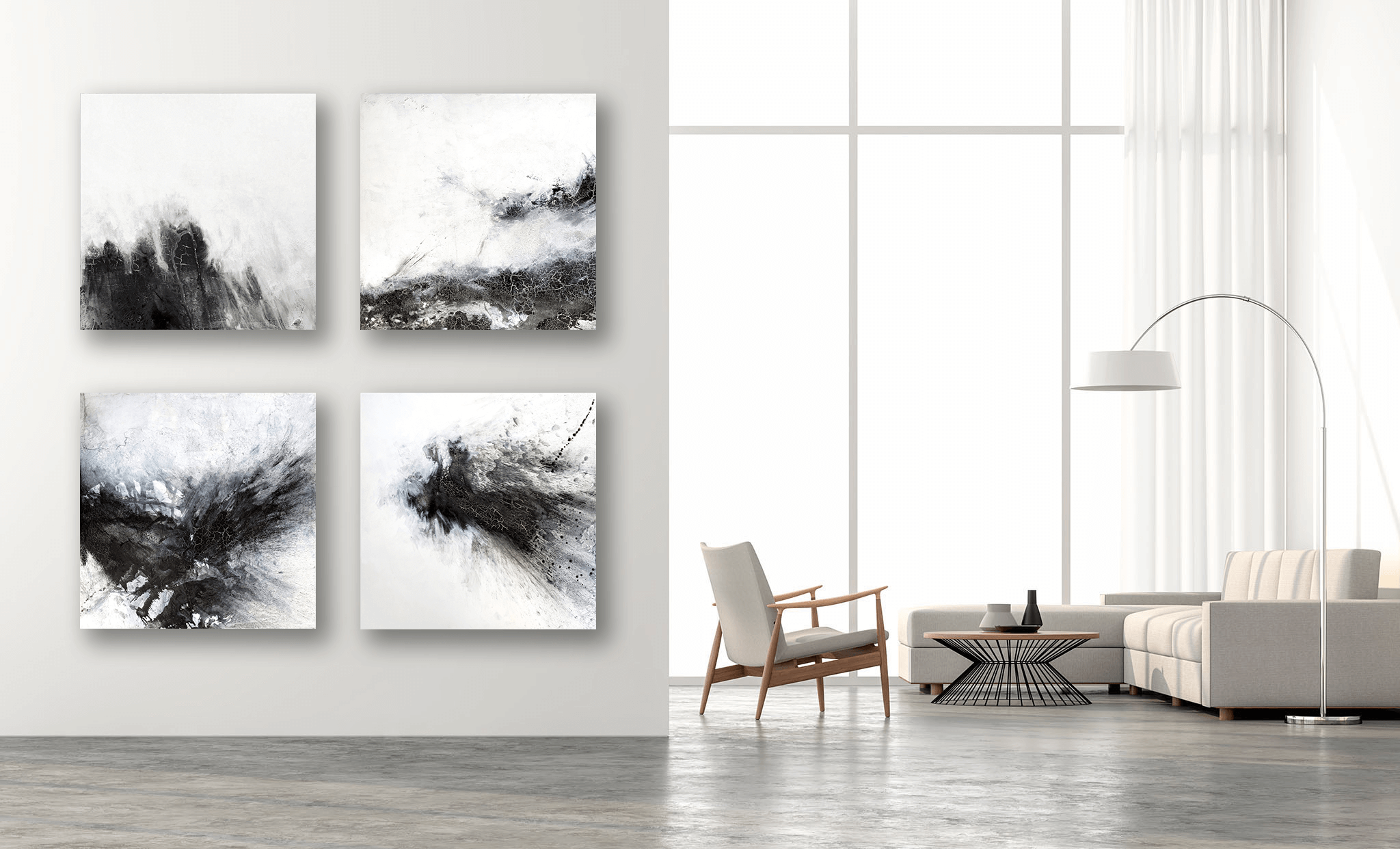 Black and Gray Set by John Beard Collection - product image 2 for Resin Society