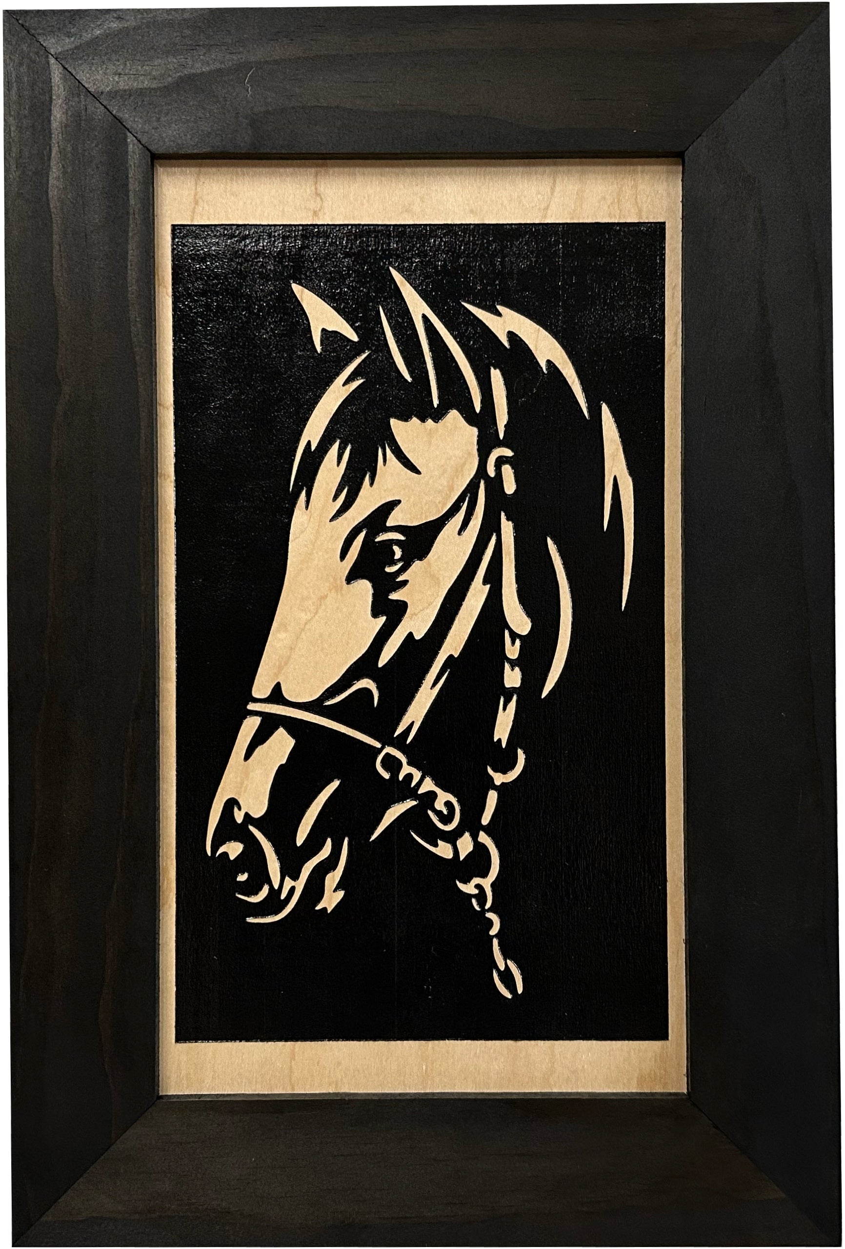 Horse Wall Art Gun Concealment Furniture by Bellewood Designs - product image 9 for Resin Society