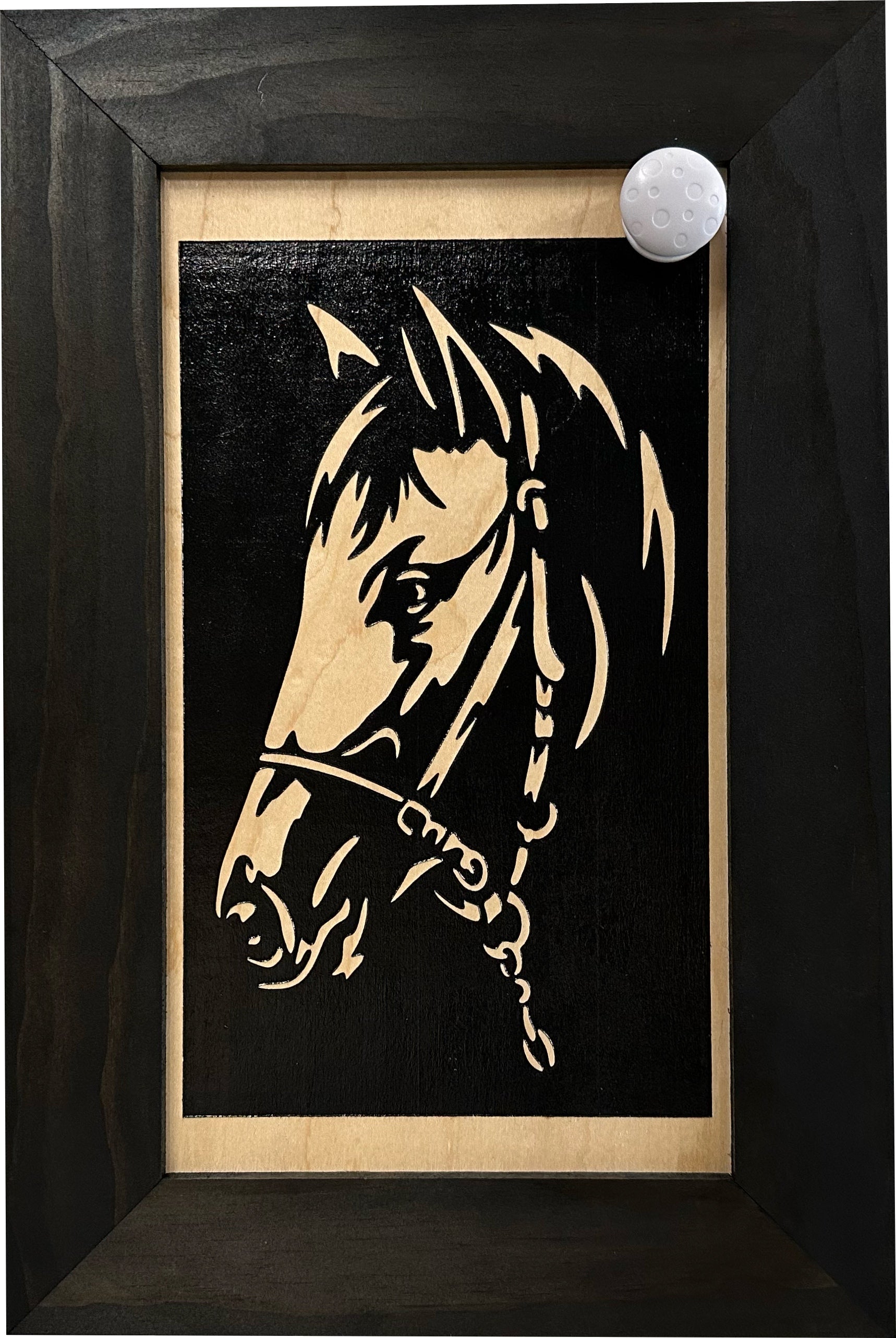 Horse Wall Art Gun Concealment Furniture by Bellewood Designs - product image 10 for Resin Society