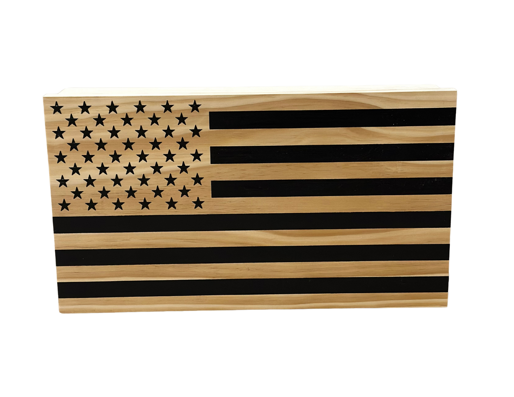 Opposite Inverted Flag (Black) Gun Safe by Bellewood Designs - product image 2 for Resin Society