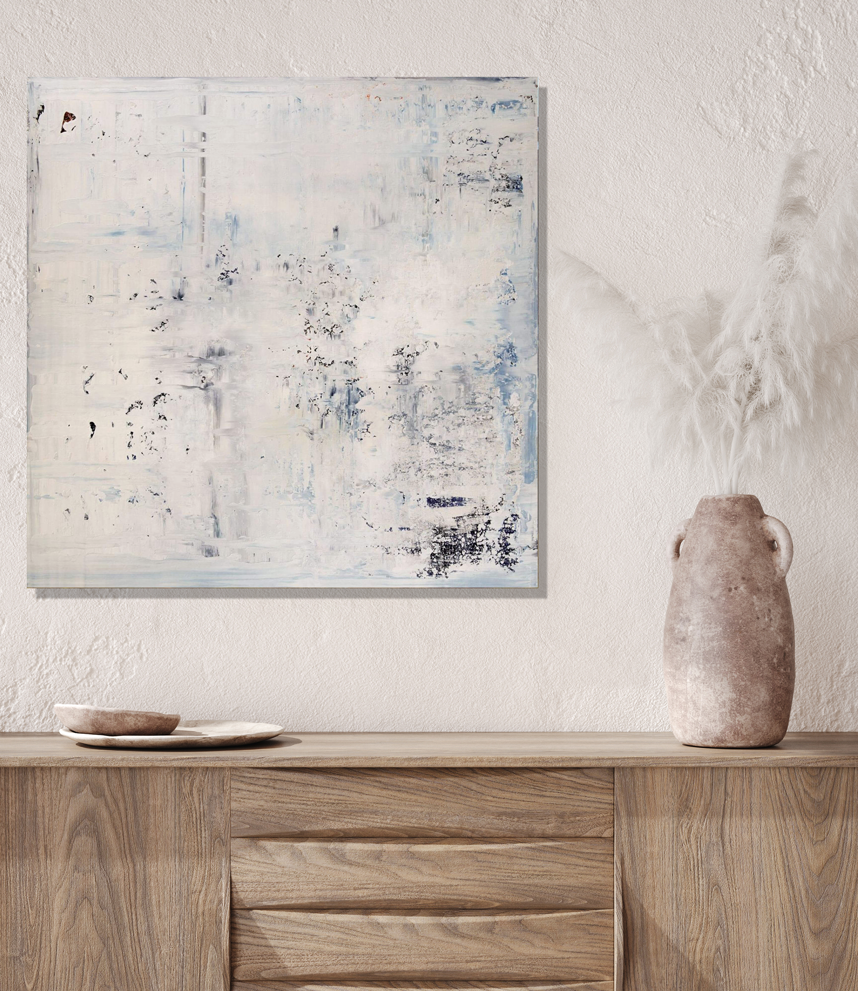 Blissful Thinking I 48x48 Artist Enhanced Canvas Print
