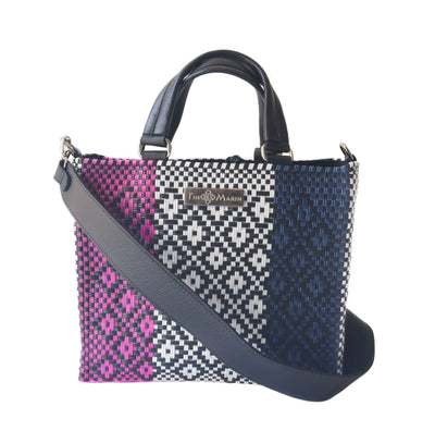 Bloom Medium Woven Crossbody Drawstring Bag by Tin Marin Brand - product image 2 for Resin Society