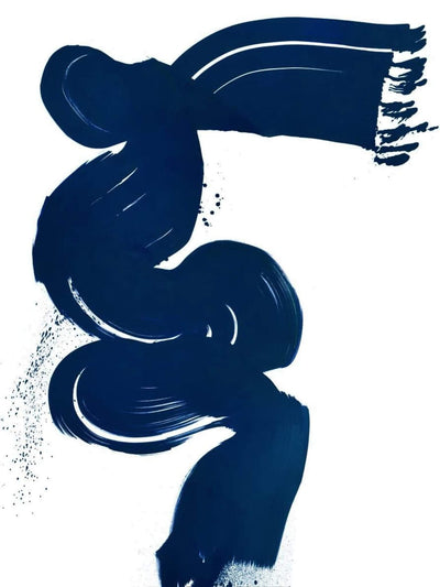 Blue Current Artist Enhanced Canvas Print by John Beard Collection - main product image for Resin Society