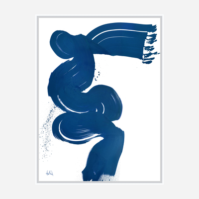Blue Current Artist Enhanced Canvas Print by John Beard Collection - product image 7 for Resin Society