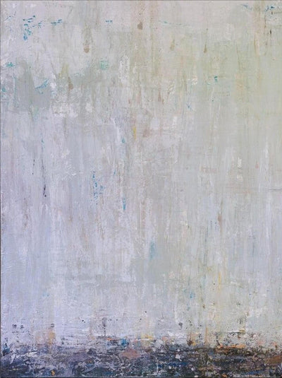 Blue Rain II Artist Enhanced Canvas Print by John Beard Collection - main product image for Resin Society