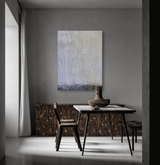 Blue Rain II Artist Enhanced Canvas Print by John Beard Collection - product image 3 for Resin Society
