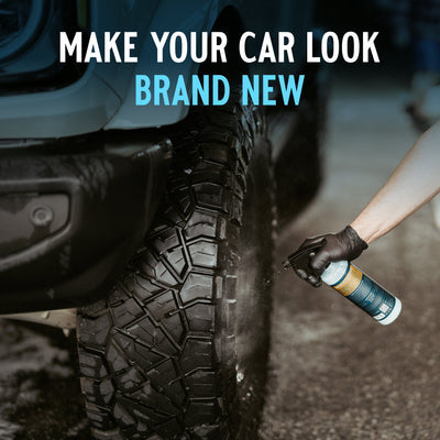 Blue Suede Tire Shine with Protect Shield Formula™ detail image - Resin Society