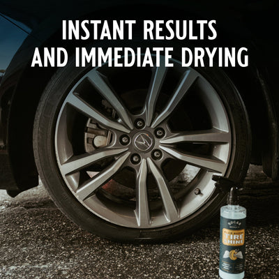 Blue Suede Tire Shine with Protect Shield Formula™ detail image - Resin Society