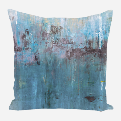 Blue Topaz Pillow by John Beard Collection - main product image for Resin Society