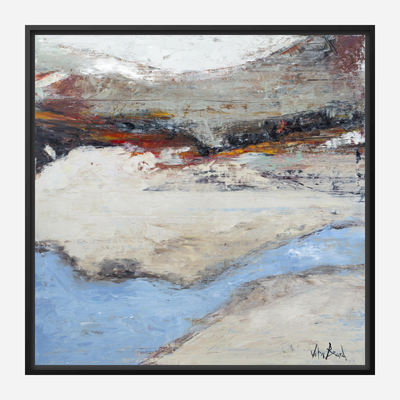 Blue Water Artist Enhanced Canvas Print by John Beard Collection - product image 5 for Resin Society