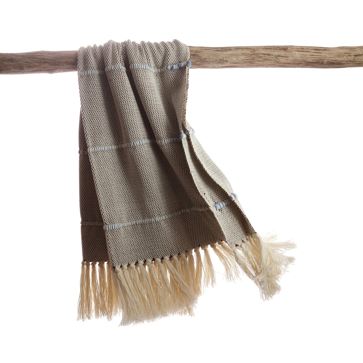 Striped Melange Throw by Homelosophy
