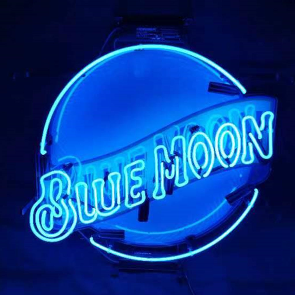 Blue Moon Beer Logo Neon Signs by Neon Signs Land - main product image for Resin Society