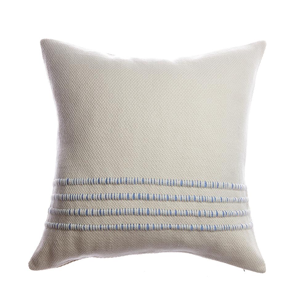 Merino Wool Striped Throw Pillow by Homelosophy