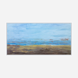 Blue and Tan Artist Enhanced Canvas Print by John Beard Collection - product image 7 for Resin Society