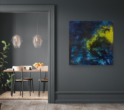 Bluegreen Artist Enhanced Canvas Print by John Beard Collection - product image 3 for Resin Society