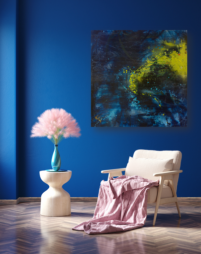 Bluegreen Artist Enhanced Canvas Print by John Beard Collection - product image 4 for Resin Society